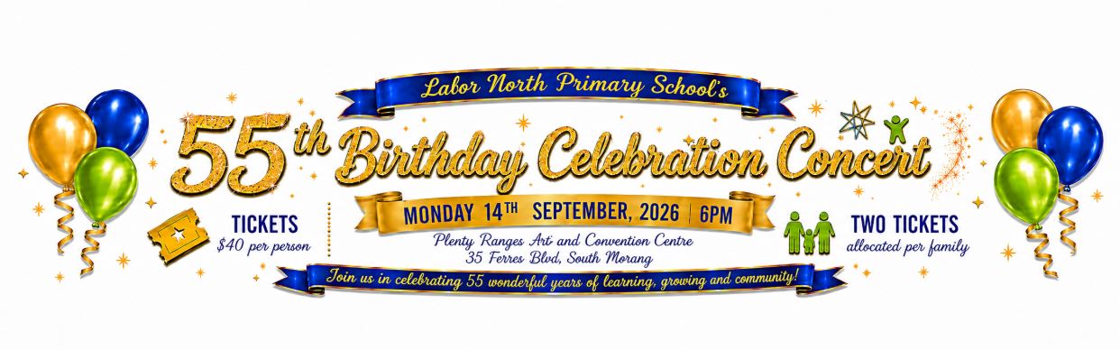 Lalor North Primary School 55th Birthday Celebration Concert